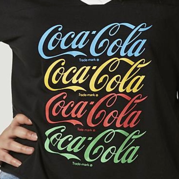 size XL (juniors 1X), bust is up to 46" inches, coca cola shirt, new condition - Picture 2 of 6